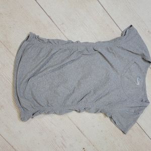 Athleta athletic tee. Gray sz M